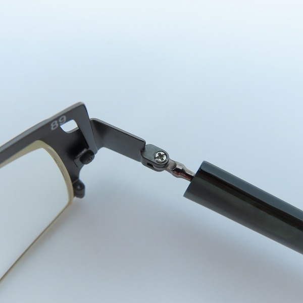 実際に弊社で買取させて頂いたLess than human/レスザンヒューマン×マジンガーZ  Henry.L  度入り アイウェア/メガネフレームの画像 6枚目