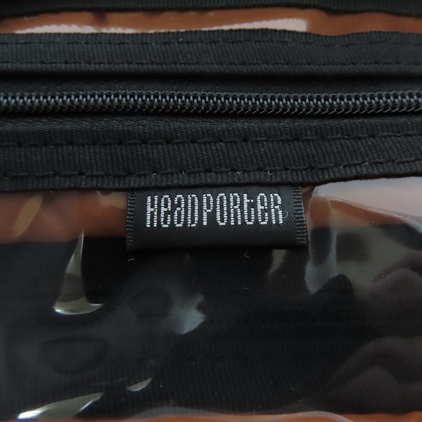 実際に弊社で買取させて頂いた【未使用】HEAD PORTER/ヘッドポーター タンカー ペンケース/黒の画像 5枚目