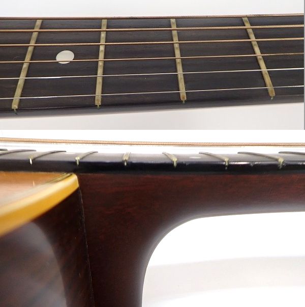 実際に弊社で買取させて頂いた★【難有り】Martin/マーティン D-28 アコースティックギター/アコギ 1973年製 ハードケース付の画像 3枚目