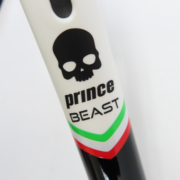 実際に弊社で買取させて頂いた【未使用】Prince×HYDROGEN/プリンス×ハイドロゲン BEAST 100 (300) HYDROGEN テニスラケット 7TJ141の画像 3枚目