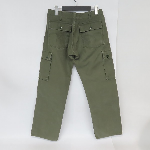 実際に弊社で買取させて頂いたTHE FLAT HEAD/フラットヘッド ダブル ニー カーゴパンツ CGP-01C/32の画像 1枚目