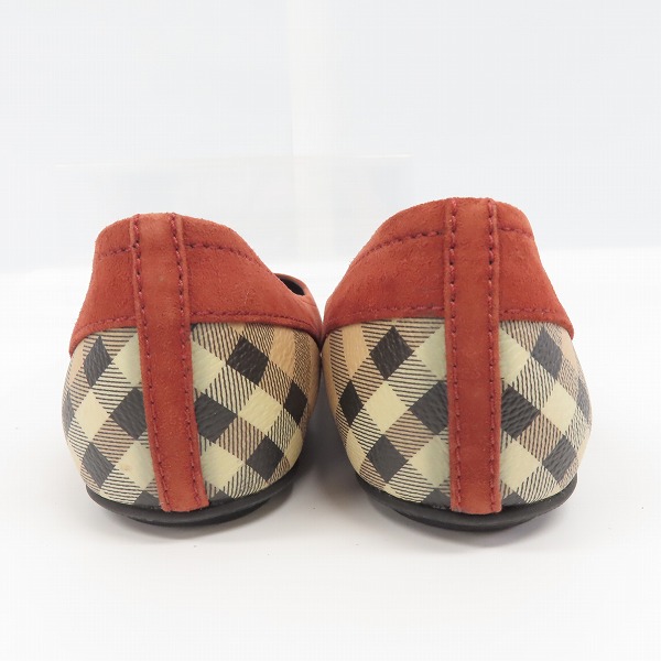 実際に弊社で買取させて頂いたBURBERRY/バーバリー パンプス/フラットシューズ/36の画像 1枚目