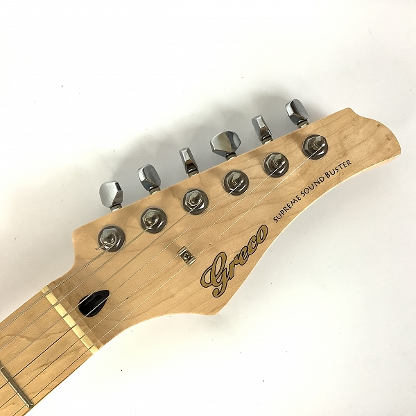 実際に弊社で買取させて頂いた★Greco/グレコ SUPREME SOUND BUSTER WS-STD ストラトキャスタータイプ エレキギター 日本製 ソフトケース付きの画像 1枚目