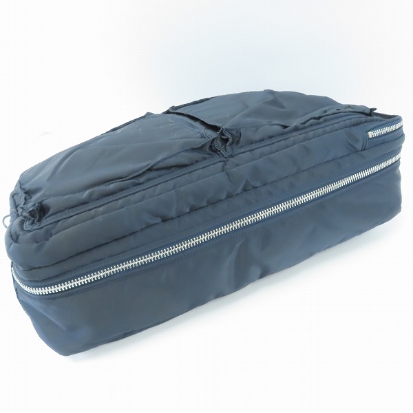 実際に弊社で買取させて頂いた【ショルダー欠品】HEAD PORTER/ヘッドポーター 3WAY ブリーフケース ネイビーの画像 3枚目