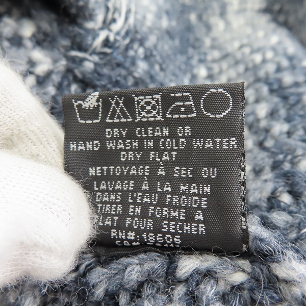 実際に弊社で買取させて頂いたSCHOTT BROS/ショットブロス ショールカラー ニットカーディガン/size：Lの画像 4枚目