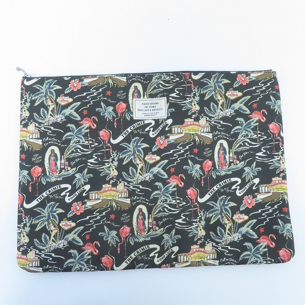 実際に弊社で買取させて頂いたTHE CRIMIE/クライミー フラミンゴ 総柄 クラッチバッグ/セカンドバッグ