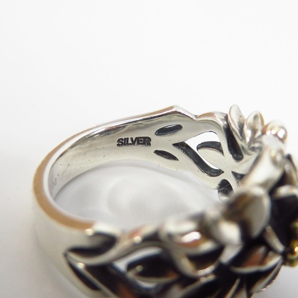 実際に弊社で買取させて頂いたBloody Mary/ブラッディマリー Mermaid Anniversary 2017 限定 K18/D0.01 アンドロメダ リング 15号の画像 6枚目