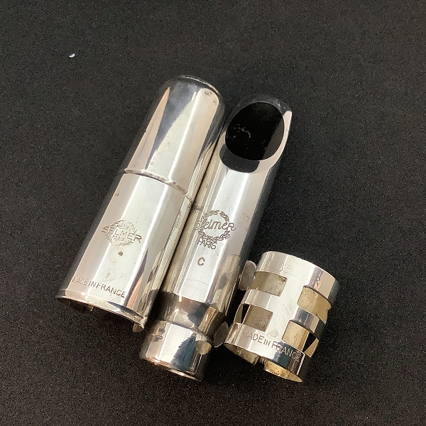 実際に弊社で買取させて頂いたSELMER/セルマー JAZZ C テナーサックス用 メタルマウスピース