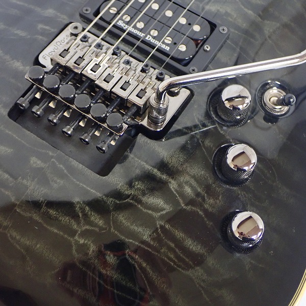 実際に弊社で買取させて頂いた★SCHECTER/シェクター DIAMOND SERIES Omen Extreme FR エレキギター ダンカン製ピックアップ搭載の画像 6枚目