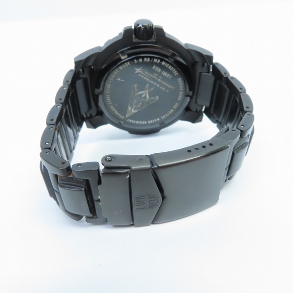 実際に弊社で買取させて頂いたLUMINOX/ルミノックス F-117 NIGHTHAWK 6400 SERIES Ref.6402【動作未確認】の画像 2枚目