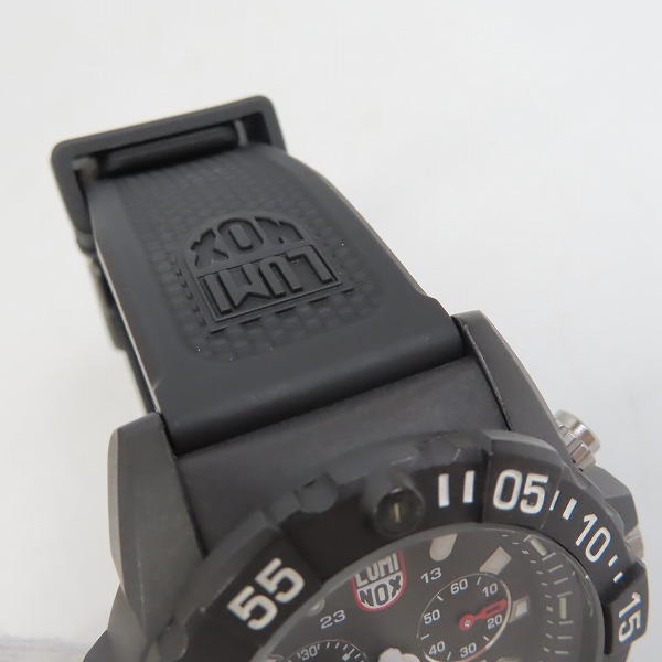 実際に弊社で買取させて頂いたLUMINOX/ルミノックス NAVY SEAL/ネイビーシールズ SERIES 3580 クロノグラフ 腕時計/ウォッチの画像 4枚目