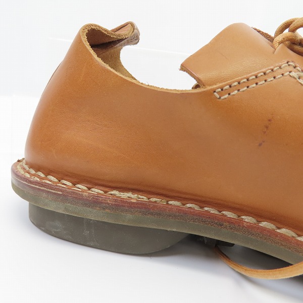 実際に弊社で買取させて頂いたtrippen/トリッペン ダブルステッチ レザーシューズ/40の画像 7枚目