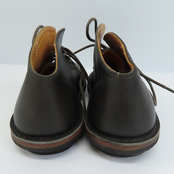実際に弊社で買取させて頂いたtrippen/トリッペン レースアップ チャッカ レザーシューズ ブラック/40の画像 1枚目