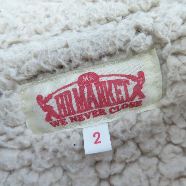 実際に弊社で買取させて頂いたHOLLYWOOD RANCH MARKET/ハリウッドランチマーケット ハリラン コーデュロイ ボアジャケット JK1426/2の画像 2枚目