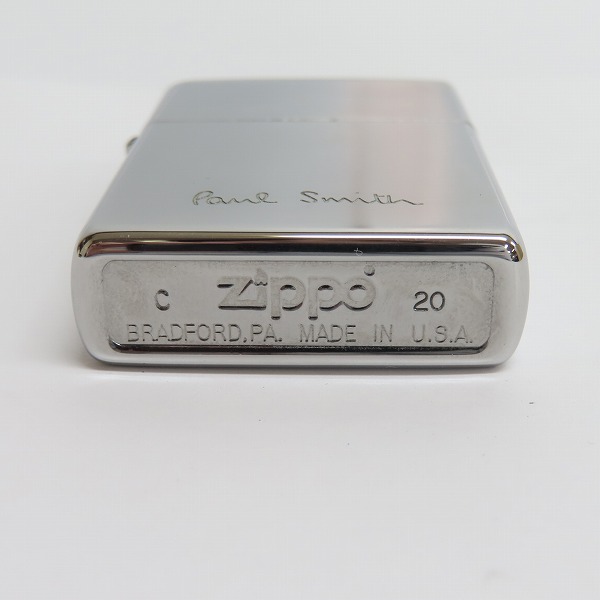 実際に弊社で買取させて頂いたZIPPO/ジッポー Paul Smith/ポールスミス ブランドロゴ 2020年製の画像 3枚目