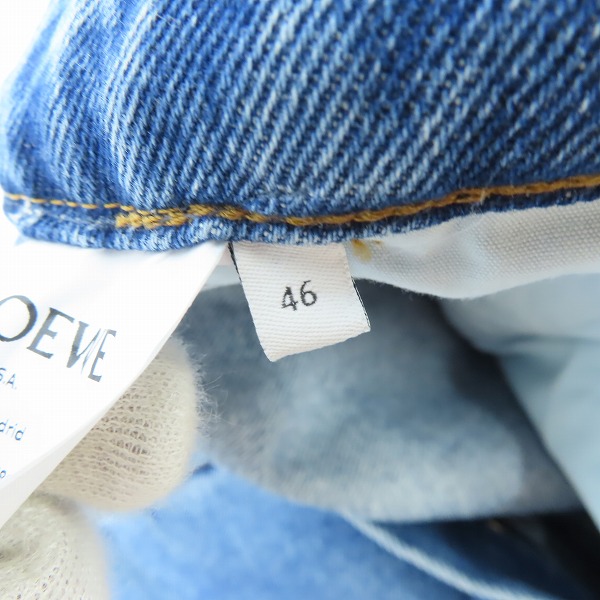 実際に弊社で買取させて頂いた【JPタグ】LOEWE/ロエベ 20ss daisy print/デイジープリント フィッシャーマンパンツ/46の画像 4枚目