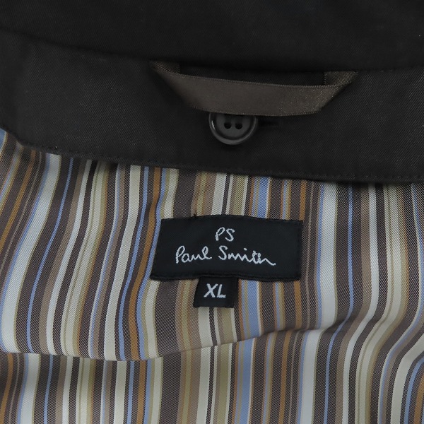 実際に弊社で買取させて頂いたPS Paul Smith/ポールスミス ライナー付き ステンカラー コート PP-KS-62393/XLの画像 3枚目