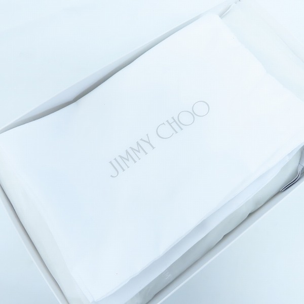 実際に弊社で買取させて頂いたJimmy Choo/ジミーチュウ GROVE スタッズ レザー ローカット スリッポン/シューズ ゴールド 42の画像 7枚目