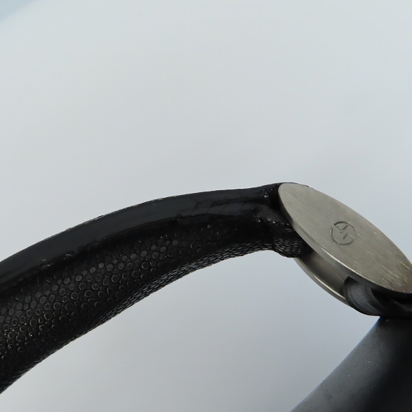 実際に弊社で買取させて頂いたGIORGIO ARMANI/ジョルジオアルマーニ スティングレイ/レザー切り替え ブリーフケース/ビジネスバッグの画像 5枚目