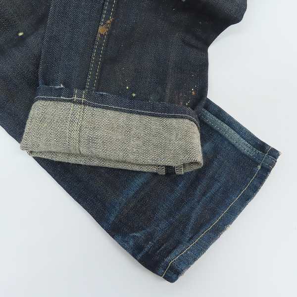 実際に弊社で買取させて頂いたDIESEL BLACK GOLD/ディーゼル ブラック ゴールド ボタンフライ デニムパンツ size：28の画像 8枚目