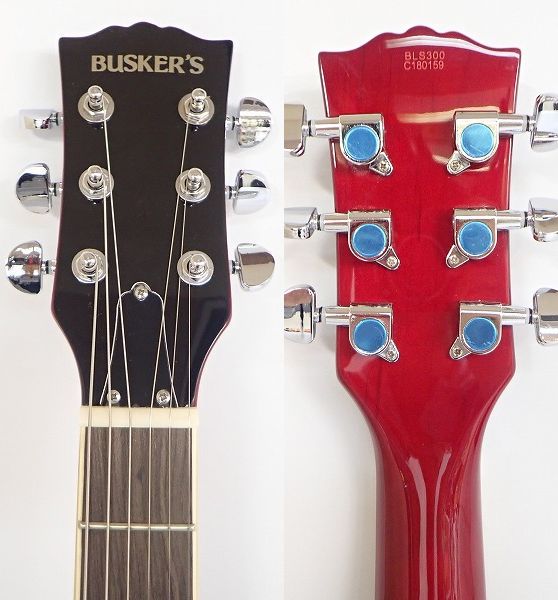 実際に弊社で買取させて頂いた★BUSKER'S/バスカーズ BLS300 CS レスポールスタンダードType ソフトケース付 の画像 3枚目