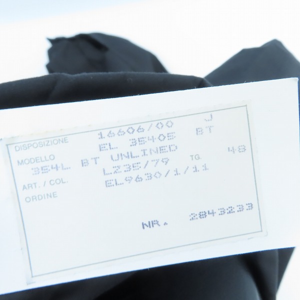 実際に弊社で買取させて頂いたHELMUT LANG/ヘルムートラング ジップアップ ブルゾンジャケット/48の画像 2枚目