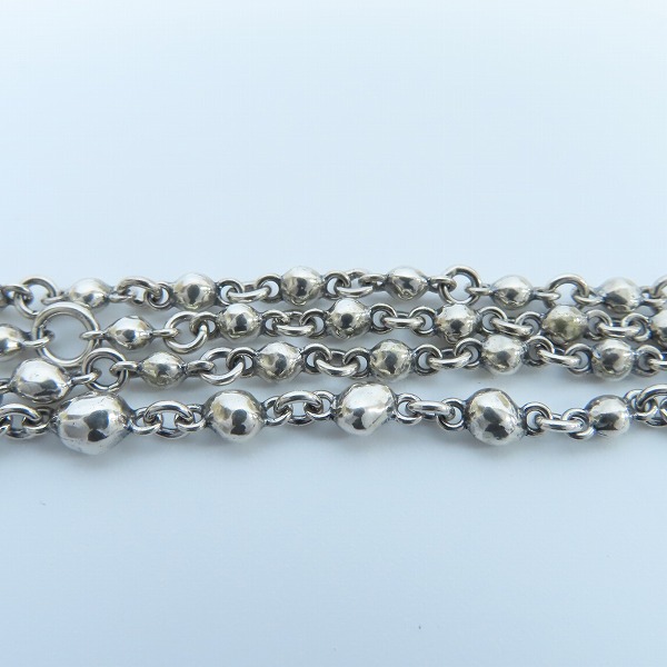 実際に弊社で買取させて頂いた【ギャラ付き】Bloody Mary/ブラッディマリー Rain drop レインドロップネックレス 60cm の画像 3枚目