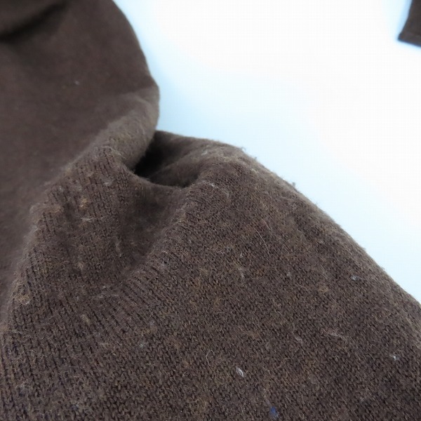 実際に弊社で買取させて頂いたBURBERRY GOLF/バーバリー ゴルフ Vネックセーター 長袖/Mの画像 5枚目