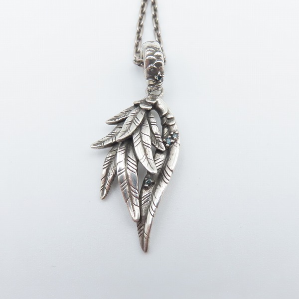 実際に弊社で買取させて頂いたBloody Mary/ブラッディーマリー D0.04ct/ブルーダイヤモンド 青鳥 アイスペンダント/ネックレスの画像 1枚目