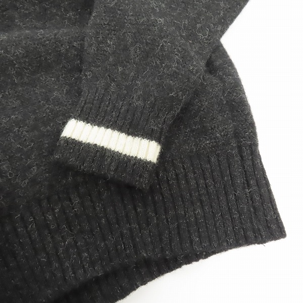 実際に弊社で買取させて頂いたTHE CRIMIE/クライミー ウールショールカラーニット/size：Sの画像 6枚目