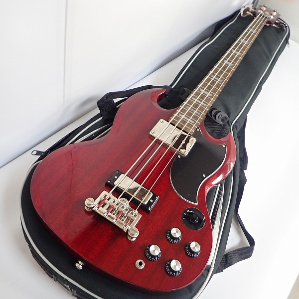実際に弊社で買取させて頂いた★Epiphone/エピフォン EB-3  SGスタイル 4弦ベース ギグケース付