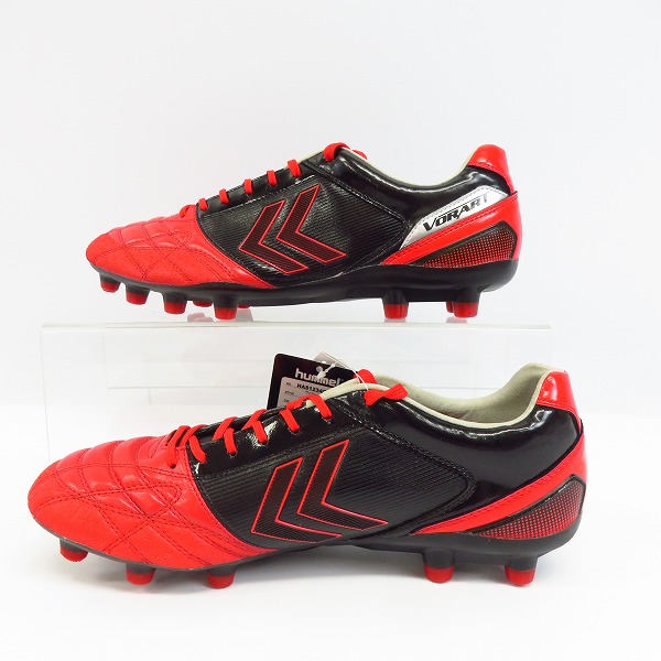 実際に弊社で買取させて頂いたhummel/ヒュンメル ヴォラートPRO サッカースパイク 赤 HAS1234-2090/27.5の画像 3枚目