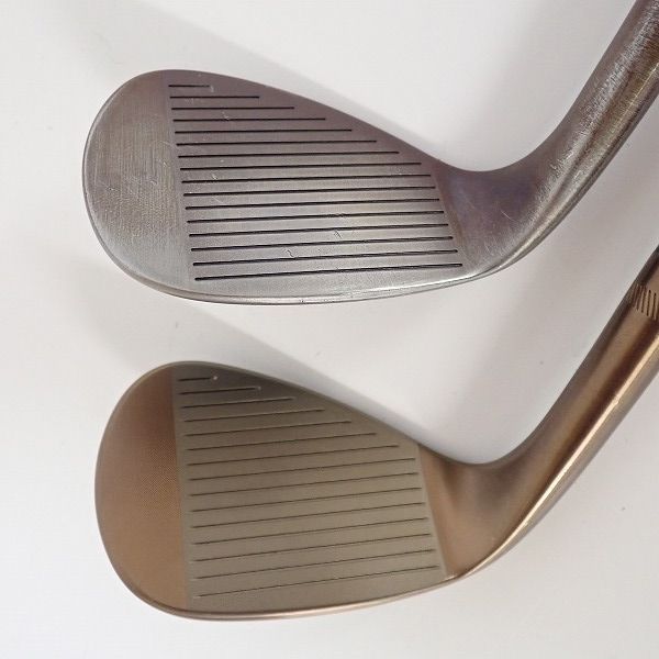 実際に弊社で買取させて頂いたTitleist/タイトリスト BV/ボーケイデザイン SPIN MILLED/OIL CAN ウェッジ 58°/08,60°/08 2本セット DG S200/WEDGの画像 1枚目