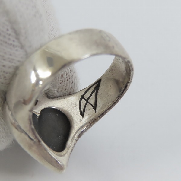 実際に弊社で買取させて頂いた【ギャラ付】CRAZY PIG/クレイジーピッグ HEART & CROWN RING - SMALL 17号の画像 3枚目