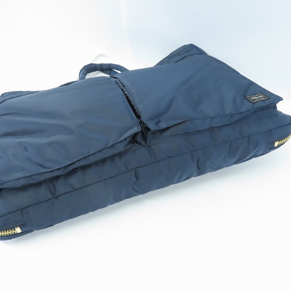 実際に弊社で買取させて頂いたHEAD PORTER/ヘッドポーター TANKER/タンカー ガーメントケース ネイビーの画像 3枚目