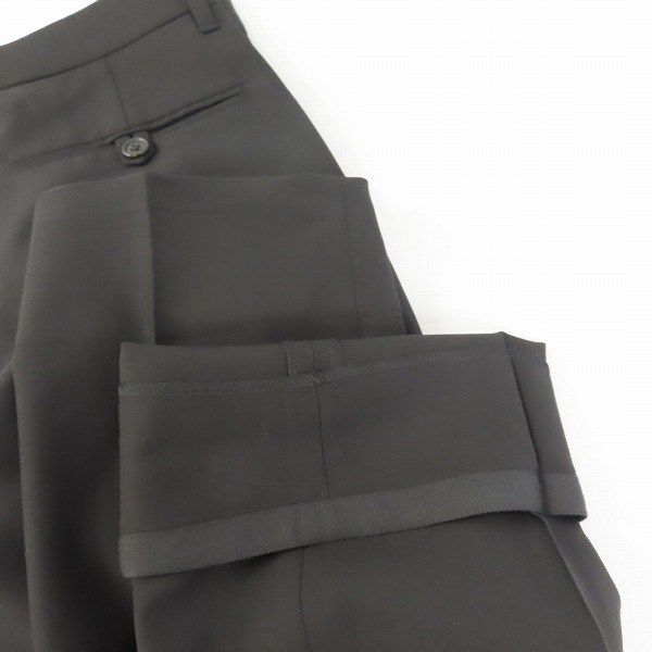 実際に弊社で買取させて頂いたHELMUT LANG/ヘルムートラング ウール スラックスパンツ/48の画像 7枚目