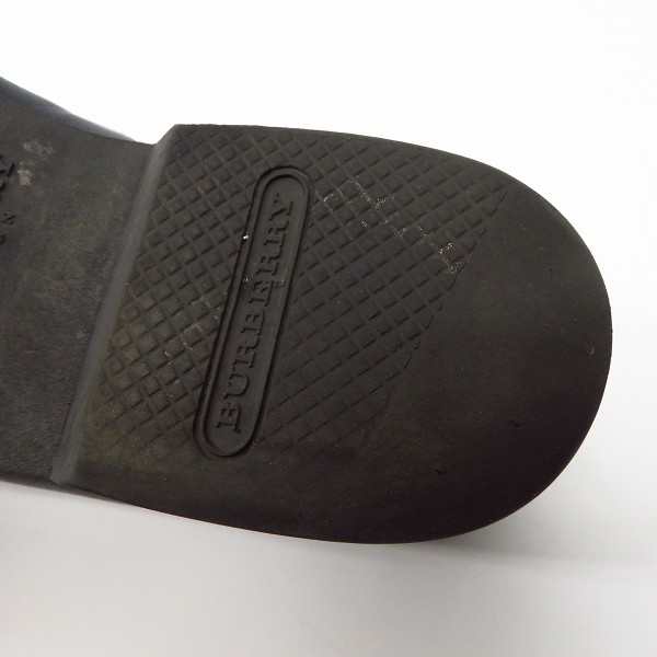 実際に弊社で買取させて頂いたBURBERRY LONDON/バーバリー ロンドン タッセル ローファー/レザーシューズ/26.0の画像 7枚目