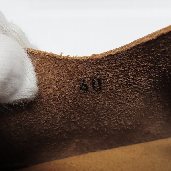 実際に弊社で買取させて頂いたtrippen/トリッペン レザーシューズ ブラウン系/40の画像 5枚目