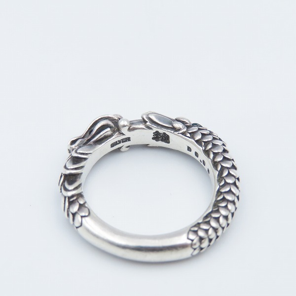 実際に弊社で買取させて頂いたBloody Mary/ブラッディーマリー D0.06ct/ブルーダイヤモンド 四神-青龍リング 11号の画像 5枚目