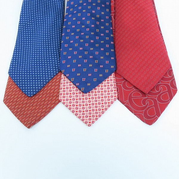 実際に弊社で買取させて頂いたEMPORIO ARMANI/エンポリオアルマーニ ETRO/エトロ paul smith/ポール・スミス 総柄 ネクタイ 6点セットの画像 1枚目