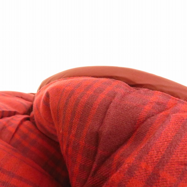 実際に弊社で買取させて頂いたL.L.Bean/LLビーン マミー型シュラフ/寝袋 レッド/チェック柄 LB-LLM-PG01の画像 5枚目