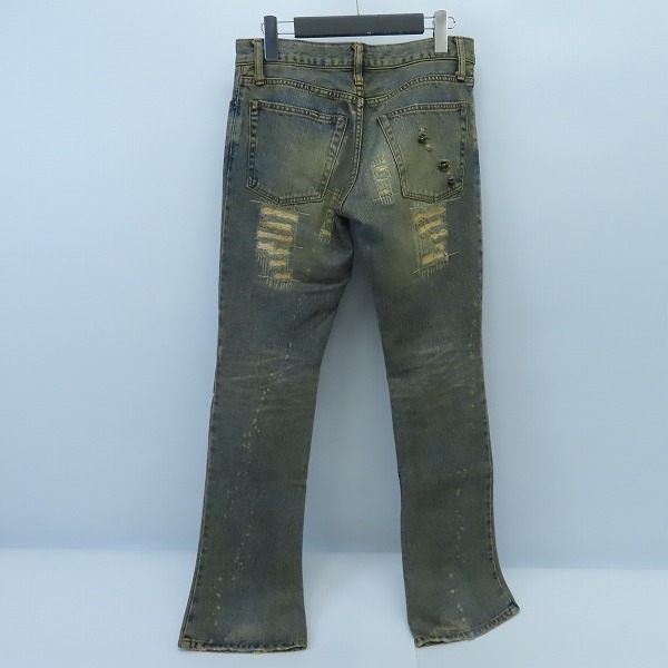 実際に弊社で買取させて頂いたIF SIX WAS NINE/イフシックスワズナイン 加工デニムパンツ MUD MAX/SBCM 351DK 29の画像 1枚目