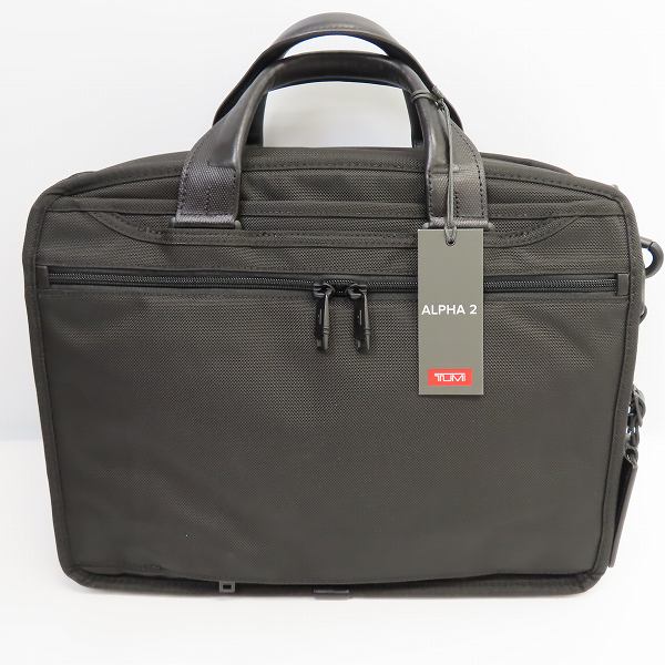 実際に弊社で買取させて頂いた【未使用】TUMI/トゥミ  ALPHA2 ORGANIZER BRIEF/ブリーフケース レザー 26132D2の画像 1枚目