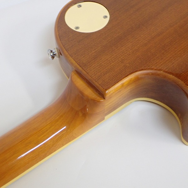 実際に弊社で買取させて頂いた★Epiphone/エピフォン Les Paul Standard Trance Amber/レスポールスタンダード ソフトケース付 の画像 8枚目