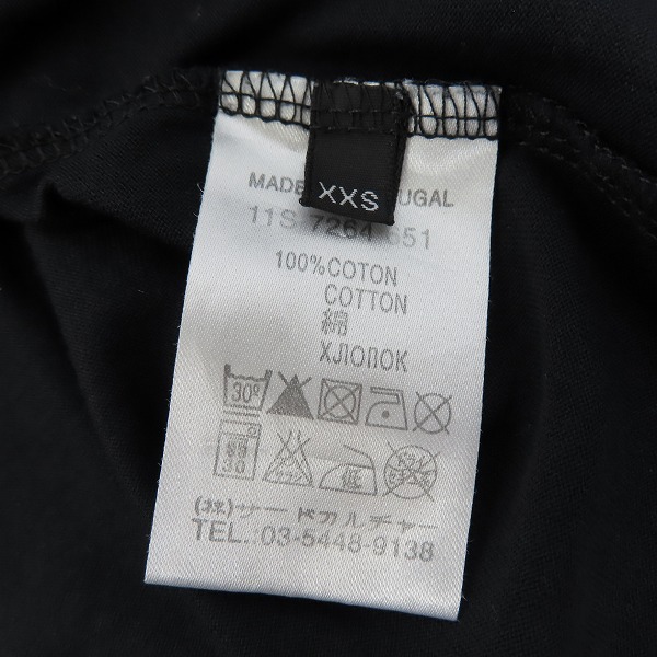 実際に弊社で買取させて頂いたGIVENCHY/ジバンシィ 11SS スター プリント半袖Tシャツ 11S 7264 651/size：XXSの画像 3枚目