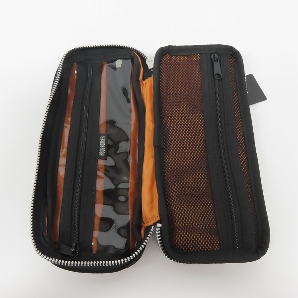 実際に弊社で買取させて頂いた【未使用】HEAD PORTER/ヘッドポーター タンカー ペンケース/黒の画像 4枚目