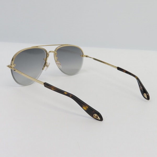 実際に弊社で買取させて頂いたGIVENCHY/ジバンシィ サイドロゴ ティアドロップ型 サングラス GV7075 J5Gの画像 2枚目