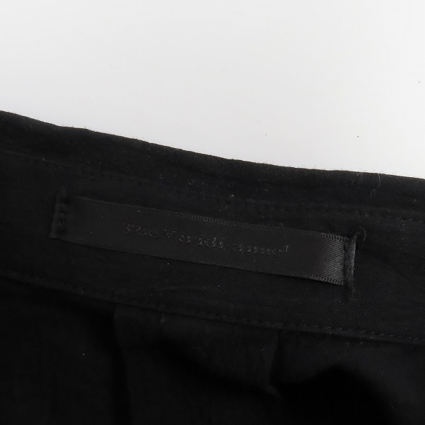 実際に弊社で買取させて頂いた【未使用】The Viridi-anne/ヴィリディアン 20SS コットン塩縮加工シャツ VI-3213-02/1の画像 2枚目