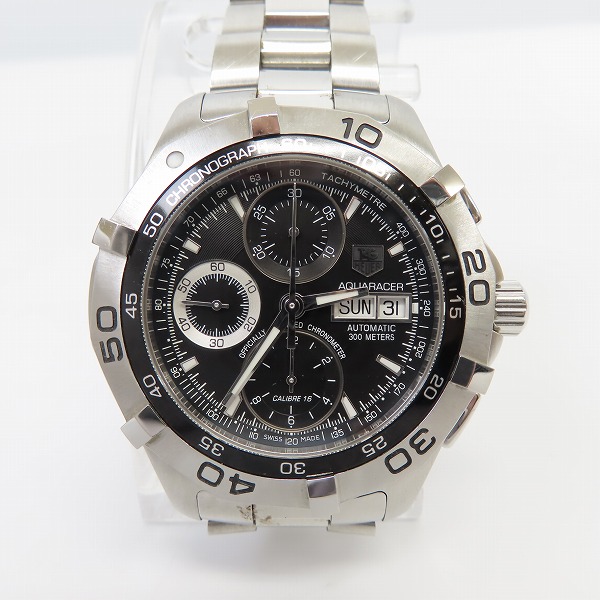 実際に弊社で買取させて頂いたTAG HEUER/タグホイヤー AQUARACER/アクアレーサー 自動巻き 腕時計 CAF5010