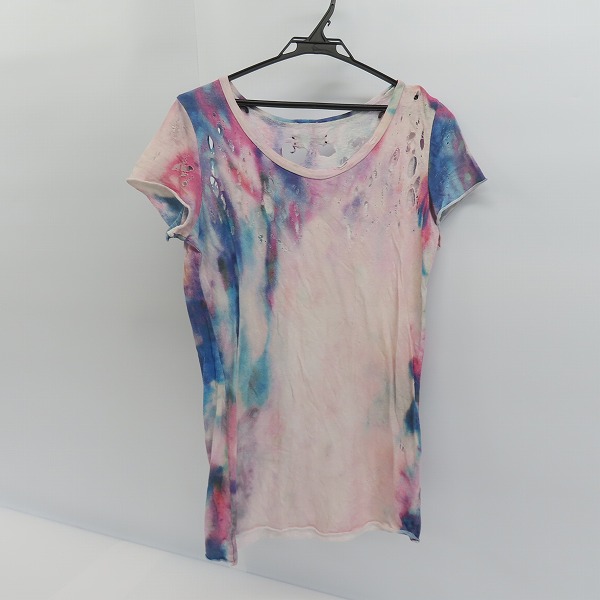 実際に弊社で買取させて頂いたIF SIX WAS NINE/イフシックスワズナイン ダメージTシャツ HSC+BR 0311GIJ2/1